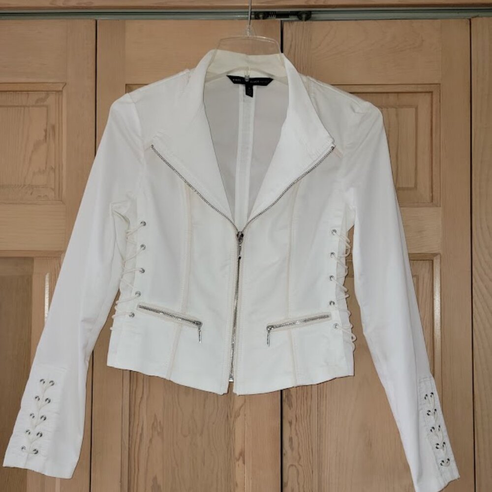 WHBM White Jacket Size 0